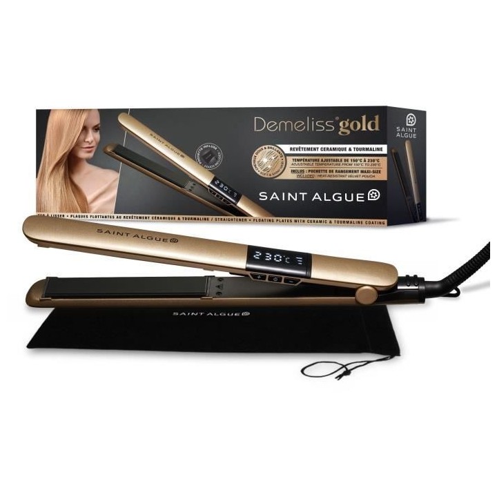 Saint Algue Demeliss Gold Lisseur Plaque Céramique
