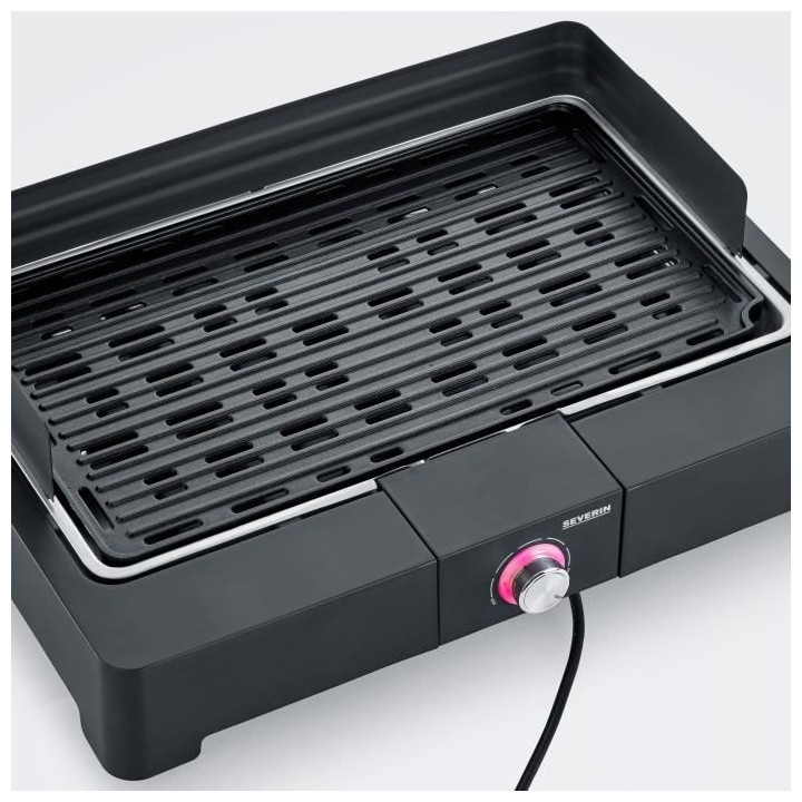 SEVERIN - PG8567 - Barbecue de table électrique, 2 200 W, grille en f
