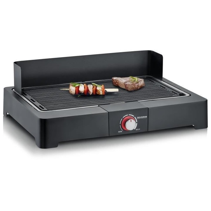 SEVERIN - PG8567 - Barbecue de table électrique, 2 200 W, grille en f