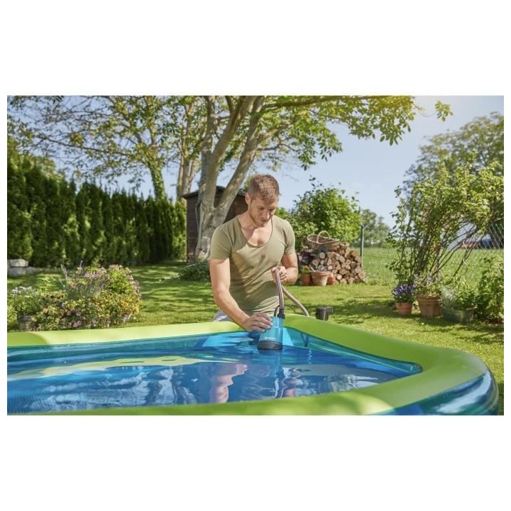 GARDENA Pompe immergée eau claire 200/2 Li-ion 18V P4A– Débit max
