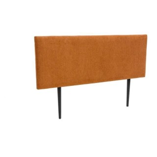 Tete de lit MORPHEE - Tissu Loft Terracotta - L.162 x H.100 x P.7 cm