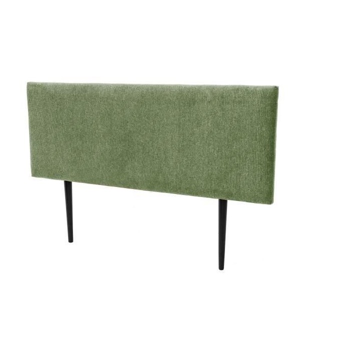 Tete de lit MORPHEE - Tissu Loft Olive - L.162 x H.100 x P.7 cm