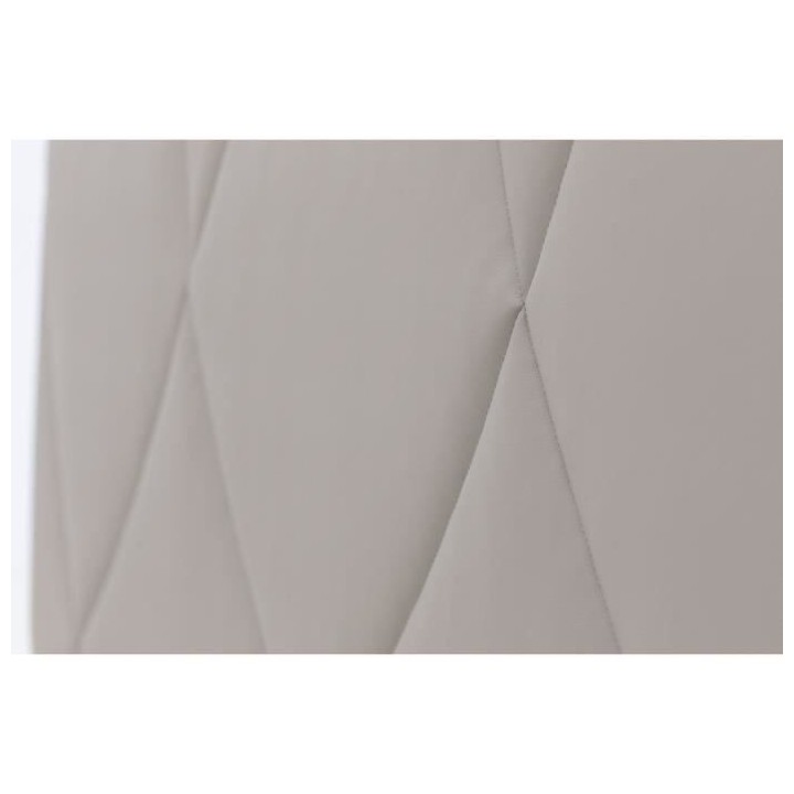 Tete de lit TUDOR - Tissu Carolyn Taupe - L.162 x H.100 x P.7 cm