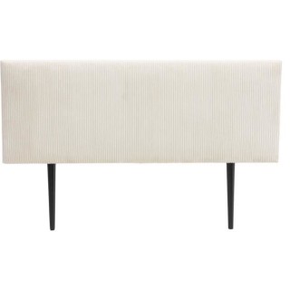 Tete de lit MORPHEE - Tissu Lincoln Beige - L.162 x H.100 x P.7 cm
