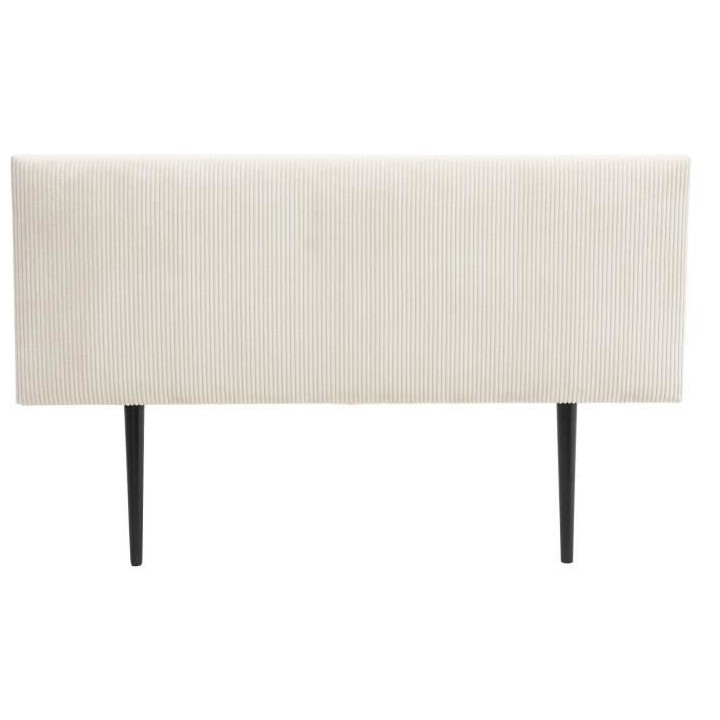 Tete de lit MORPHEE - Tissu Lincoln Beige - L.162 x H.100 x P.7 cm