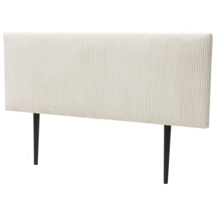 Tete de lit MORPHEE - Tissu Lincoln Beige - L.162 x H.100 x P.7 cm