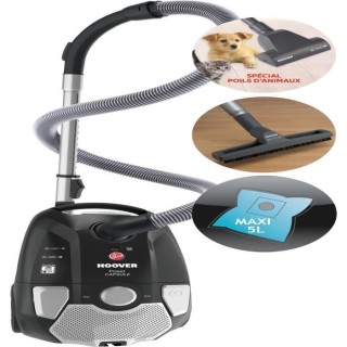 HOOVER POWER CAPSULE PC20PET - ASPIRATEUR TRAINEAU AVEC SAC - 550 W -