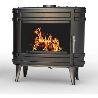 Poele a bois en fonte - INVICTA - mandorin