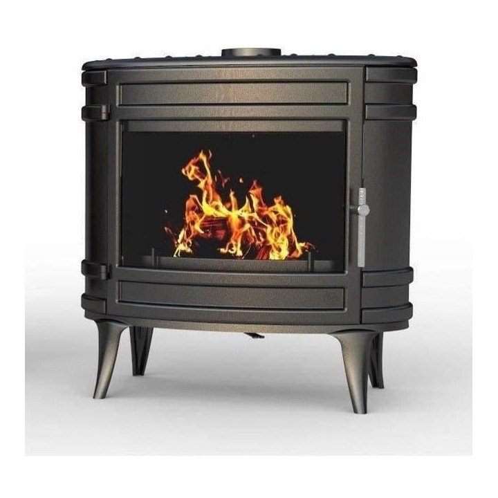 Poele a bois en fonte - INVICTA - mandorin