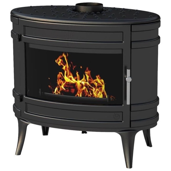 Poele a bois en fonte INVICTA Mandor - Puissance optimale: 12 kW - Max