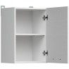 JUNONA Meuble haut 40 cm - 1 Porte - Blanc brillant