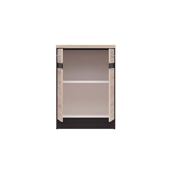 JUNONA Meuble bas de cuisine 60 cm - 2 Portes - Plan de travail - Chen