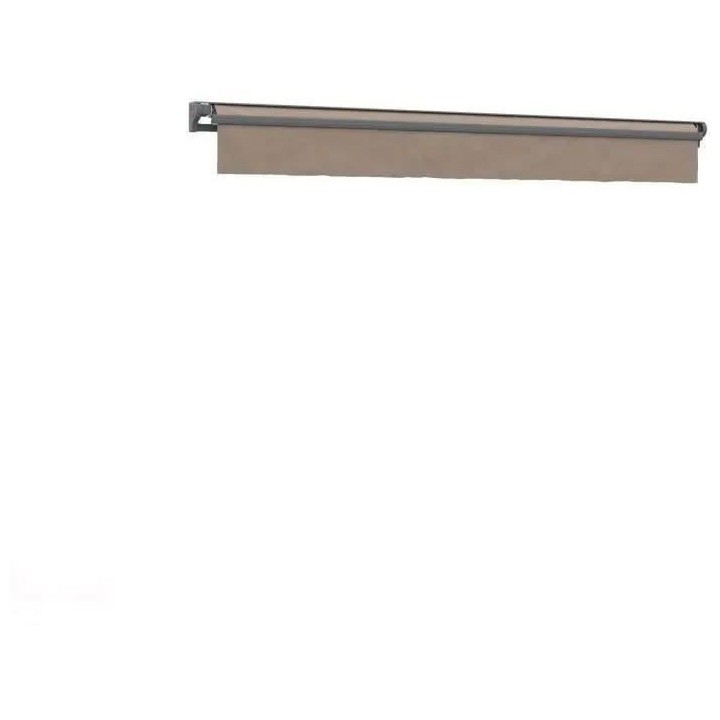 Store banne motorisé semi coffre 3,90 x 3m en aluminium, structure gr