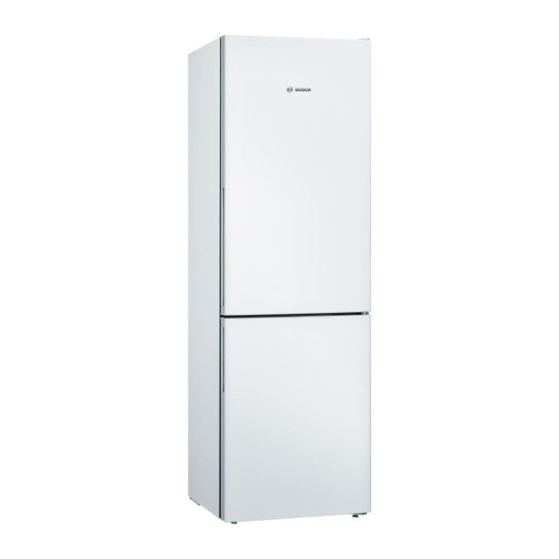 Réfrigérateur combiné pose-libre - BOSCH KGV36VWEAS SER4 - 2 portes - 308 L - H186XL60XP65 cm - Blanc