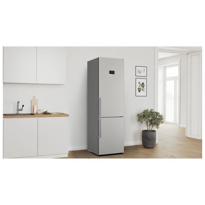 Réfrigérateur combiné pose-libre - easyclean BOSCH KGN39AIBT SER6 -