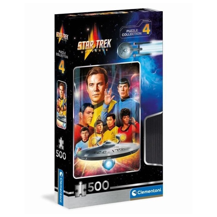 Clementoni - Cult Movies - Puzzle 500 pieces - Star Trek
