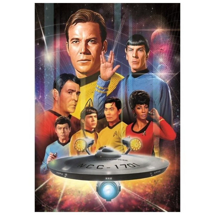 Clementoni - Cult Movies - Puzzle 500 pieces - Star Trek