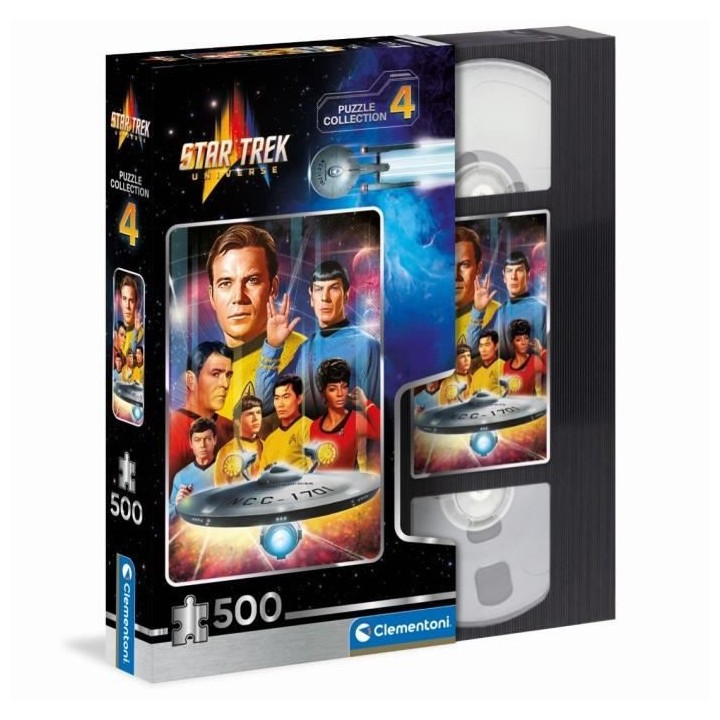 Clementoni - Cult Movies - Puzzle 500 pieces - Star Trek
