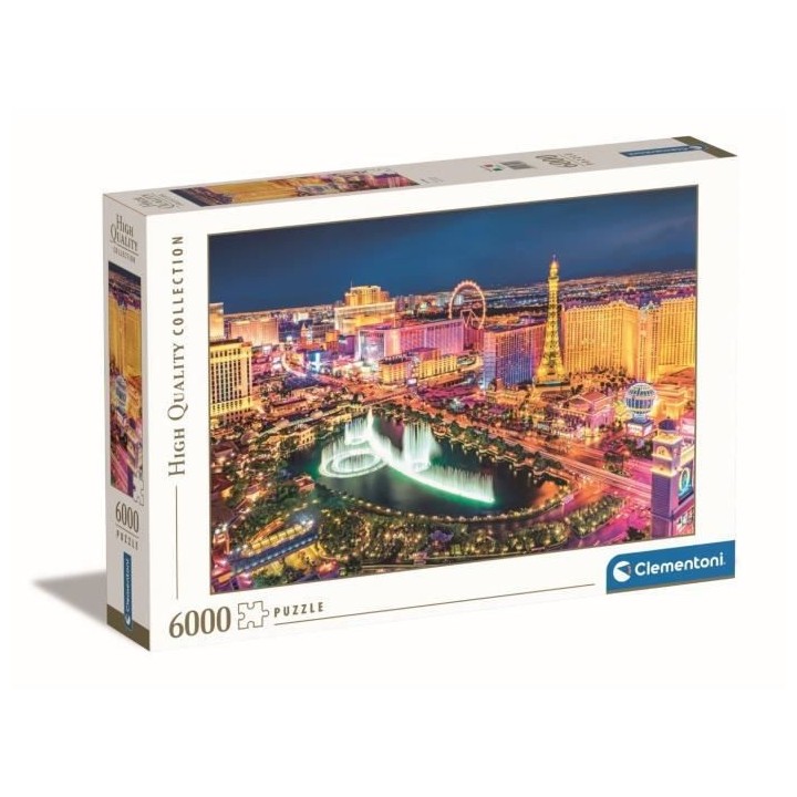 Clementoni - Puzzle 6000 pieces - Las Vegas