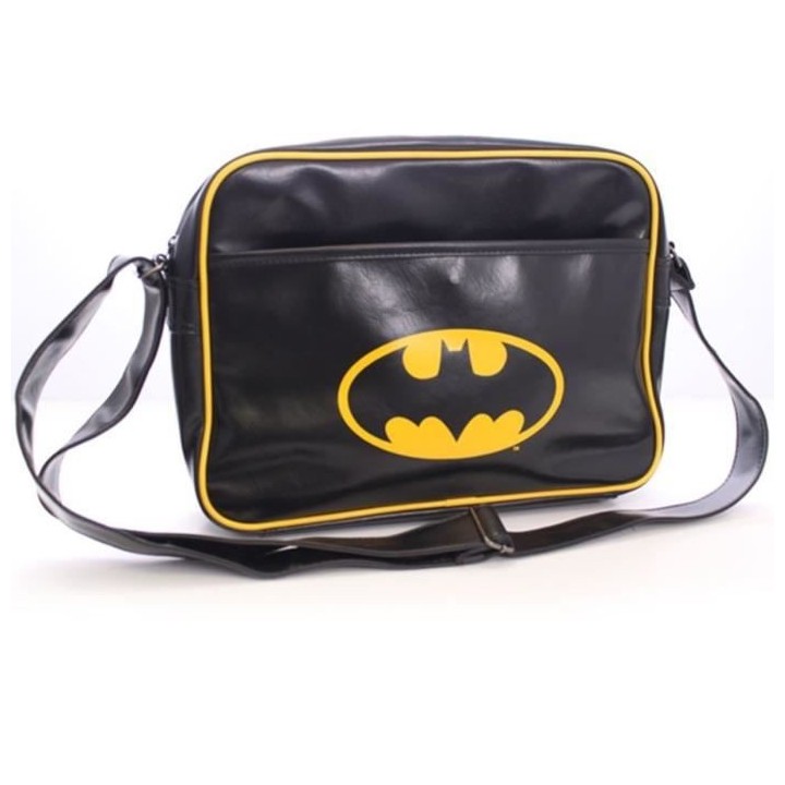 Sac Besace Logo Batman - Noir