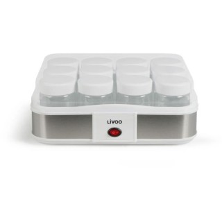Yaourtiere fromagere LIVOO - 12 pots - bac avec égouttoir pour fromag