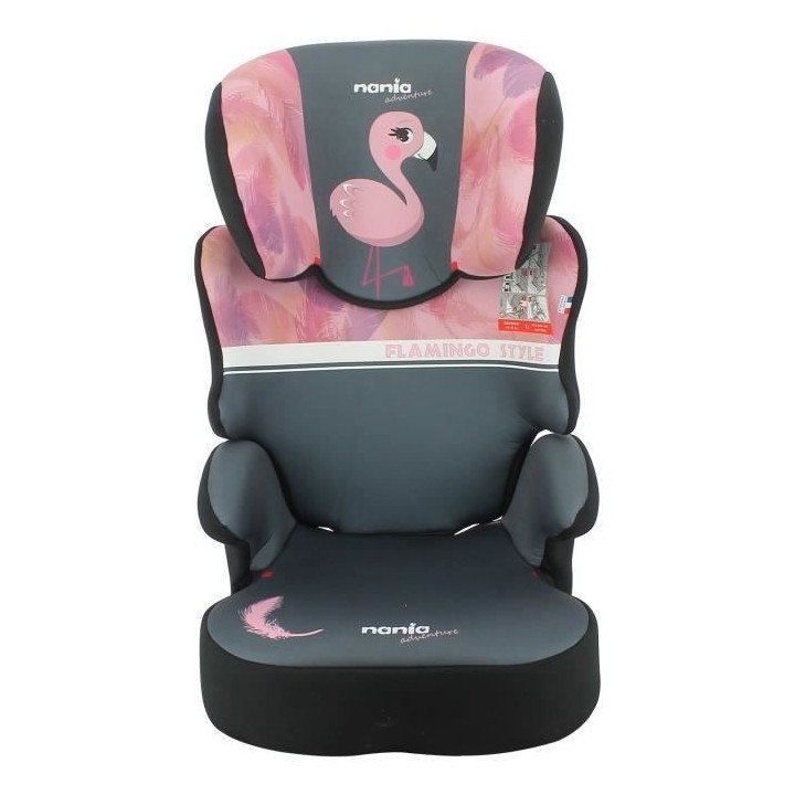 Rehausseur NANIA BEFIX - Isofix - Groupe 2/3 (15-36Kg) - Avec dossier