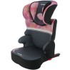 Rehausseur NANIA BEFIX - Isofix - Groupe 2/3 (15-36Kg) - Avec dossier - Tetiere réglable en hauteur - Flamingo - Fabriqué en F