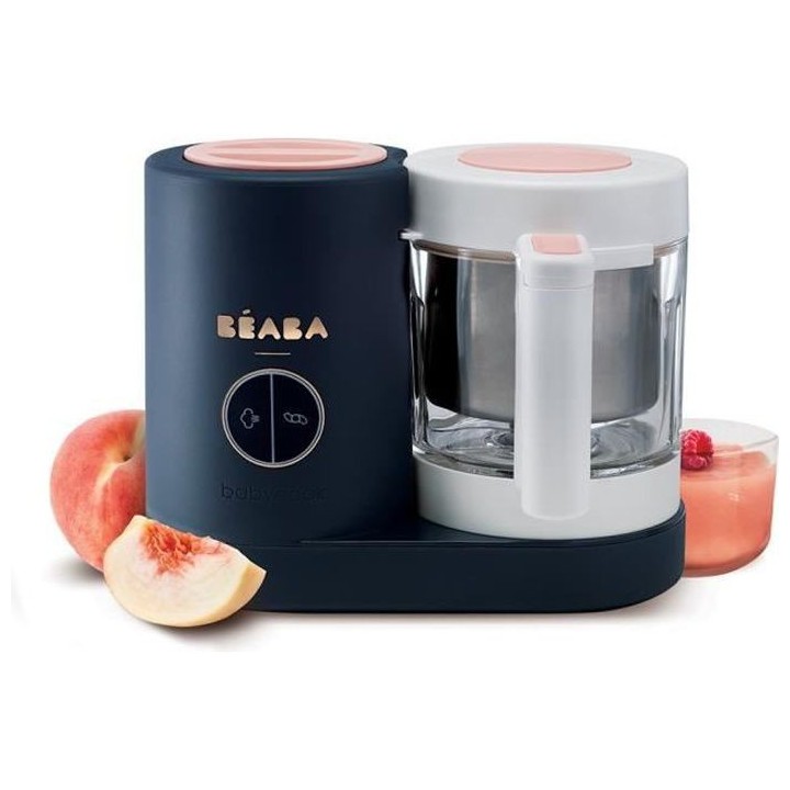 BEABA Babycook Neo - Robot culinaire bébé multifonction 4en1 - Cuit