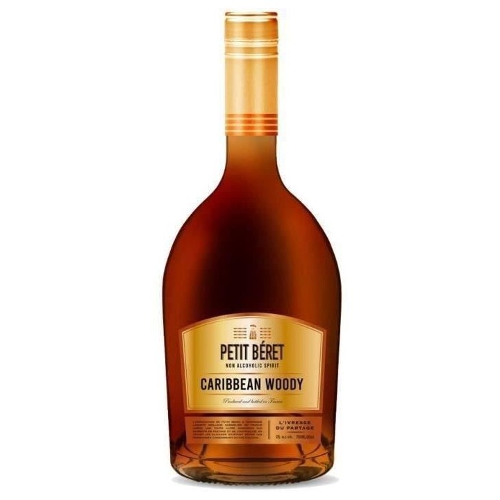 Petit Béret - Caribbean Woody - Apéritif sans alcool - 75 cl