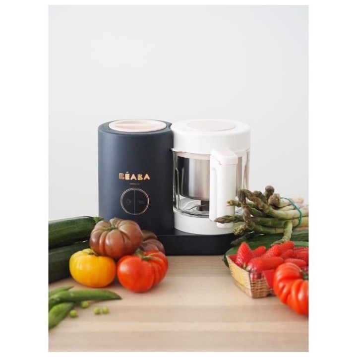BEABA Babycook Neo - Robot culinaire bébé multifonction 4en1 - Cuit