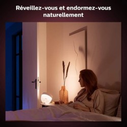 Philips Hue White & Color Ambiance, Iris compatible Bluetooth, Blanc, fonctionne avec Alexa, Google Assistant et Apple Homekit