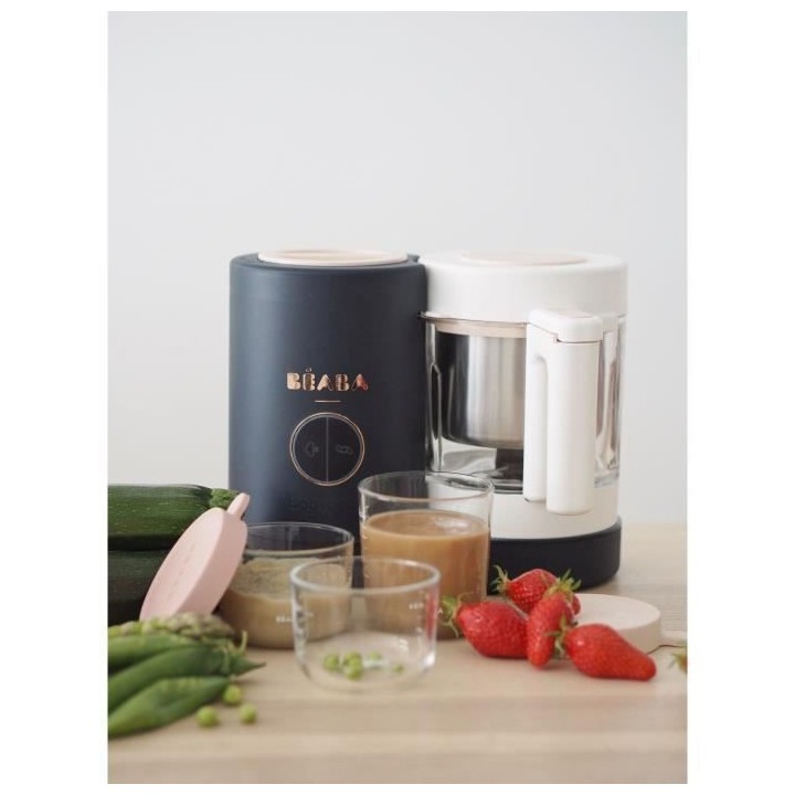 BEABA Babycook Neo - Robot culinaire bébé multifonction 4en1 - Cuit