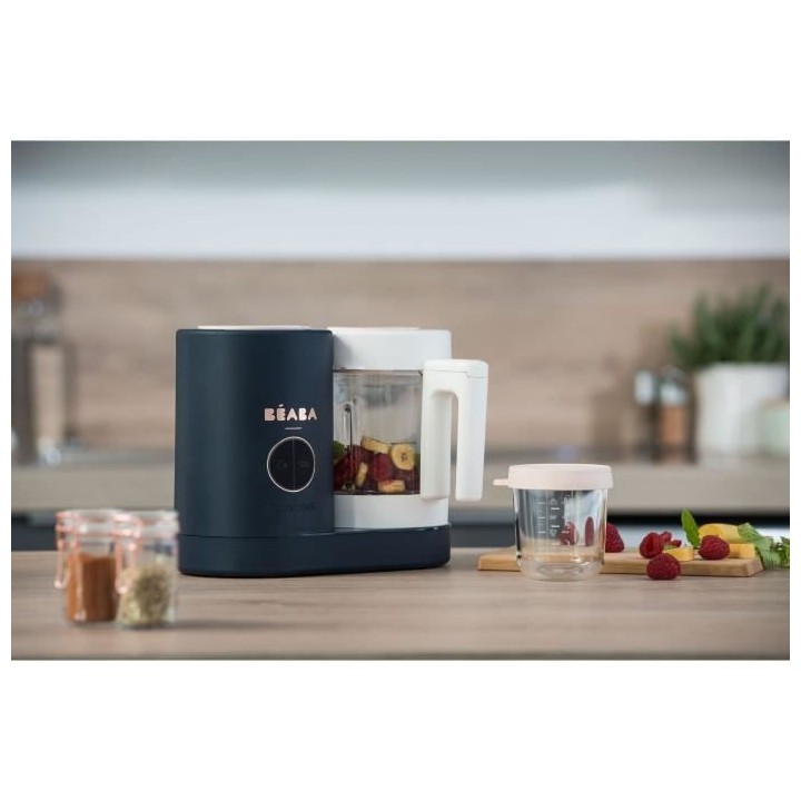 BEABA Babycook Neo - Robot culinaire bébé multifonction 4en1 - Cuit