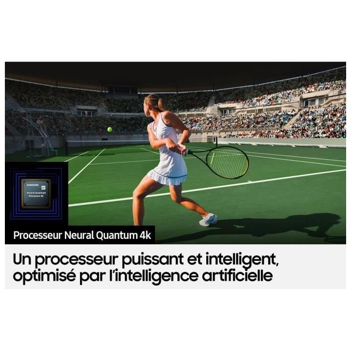 SAMSUNG 55Q80C TV QLED 4K UHD 55 (138 cm) Smart TV 4 ports HDMI