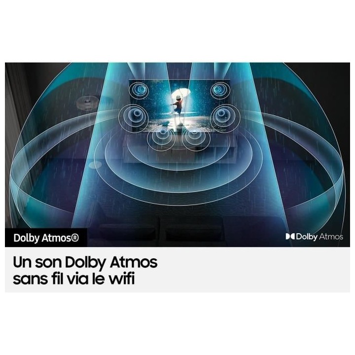 SAMSUNG 55Q80C TV QLED 4K UHD 55 (138 cm) Smart TV 4 ports HDMI