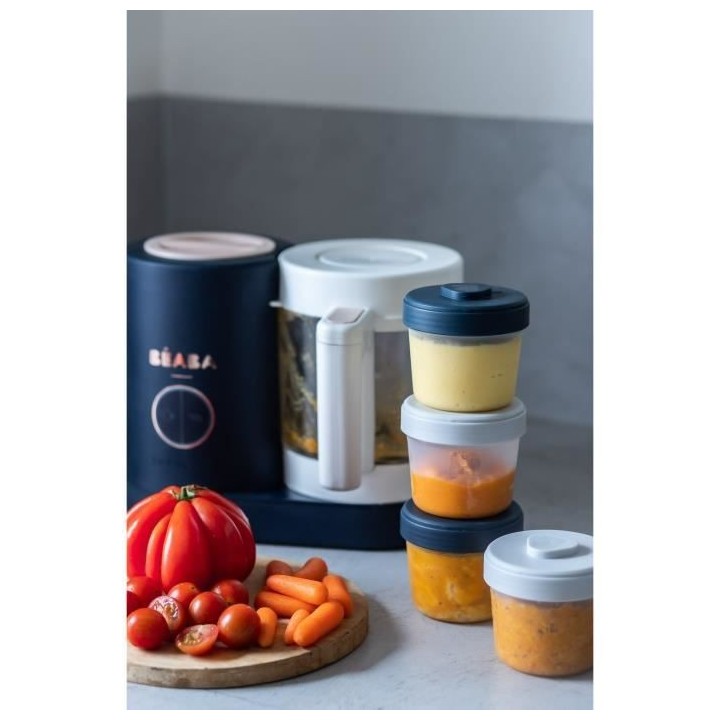 BEABA Babycook Neo - Robot culinaire bébé multifonction 4en1 - Cuit