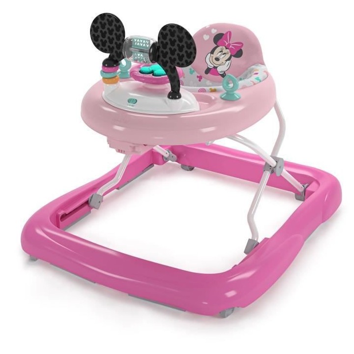 BRIGHT STARTS Trotteur bébé Disney baby Minnie - Lumineux et Musical