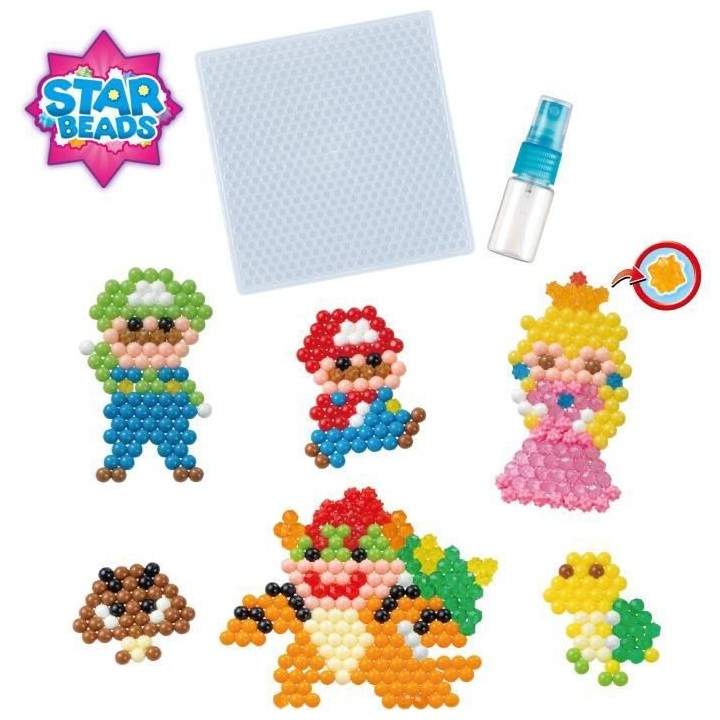 Le kit Super Mario - AQUABEADS - 31946 - Perles qui collent avec de l'