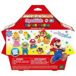 Le kit Super Mario - AQUABEADS - 31946 - Perles qui collent avec de l'eau