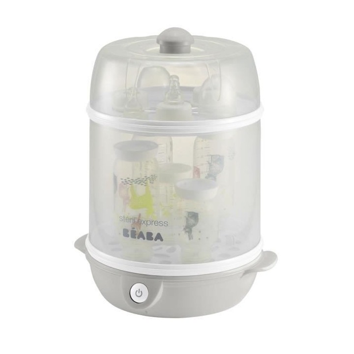 Béaba Biberonnerie Stéril'Express Evolutif Stérilisateur Vapeur Gri