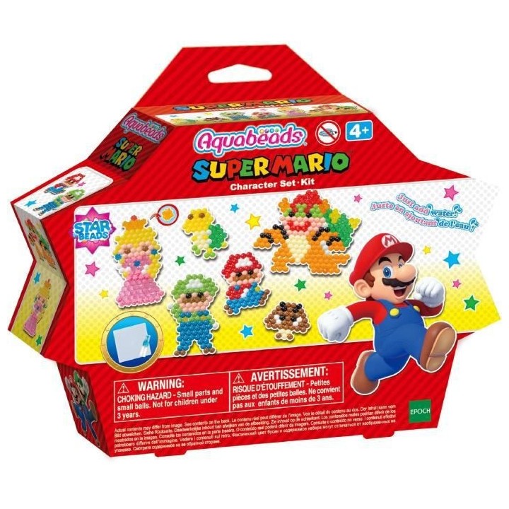 Le kit Super Mario - AQUABEADS - 31946 - Perles qui collent avec de l'