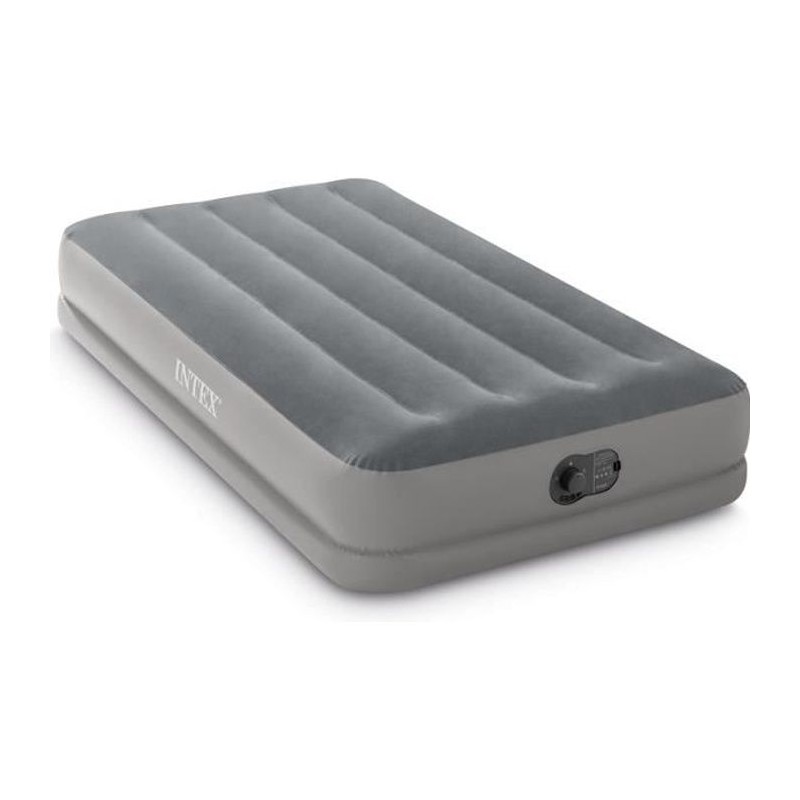 Matelas gonflable prestige - INTEX - 64112 - Mid Rise Flex Pump - Electrique - 1 personne