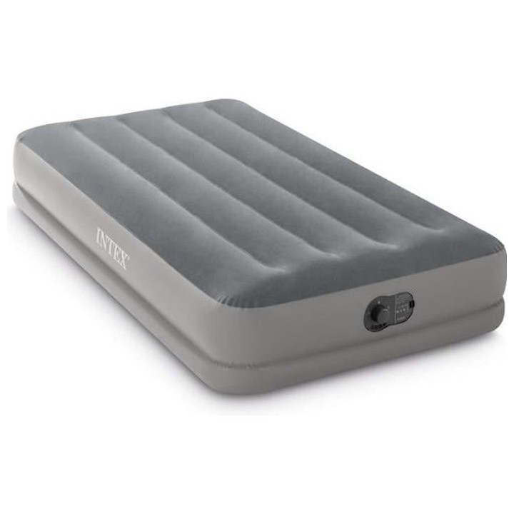 Matelas gonflable prestige - INTEX - 64112 - Mid Rise Flex Pump - Elec