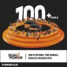 Dual Power Souffleur de Feuilles a Batterie POWDPGSET36, 20 V, Ramasseur de Feuilles, 145 km/h,Batterie et Chargeur Inclus