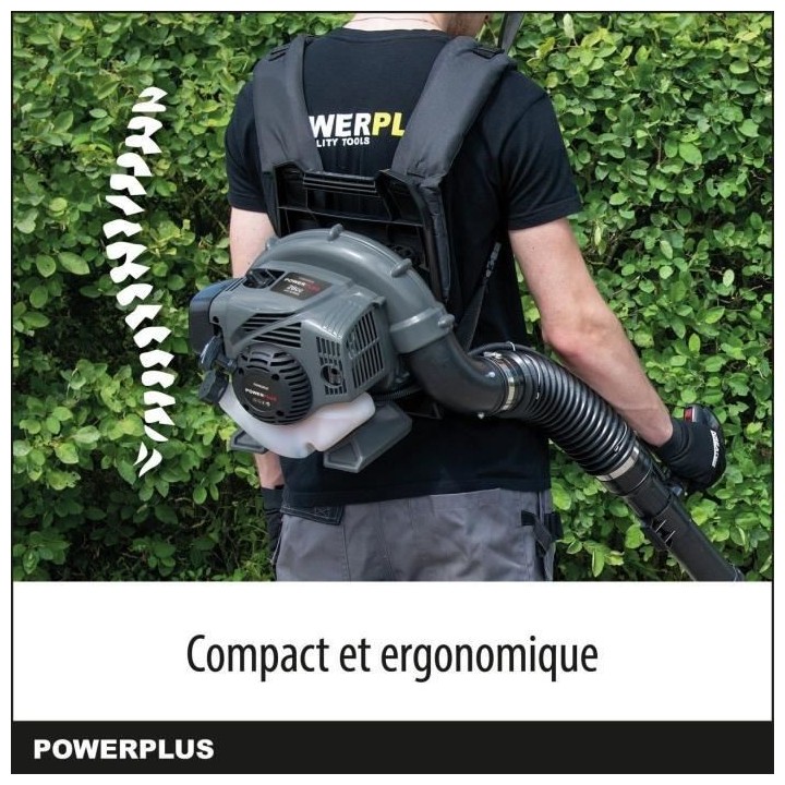Souffleur de Feuilles Thermique Powerplus POWEG9020 - Souffleur a Esse