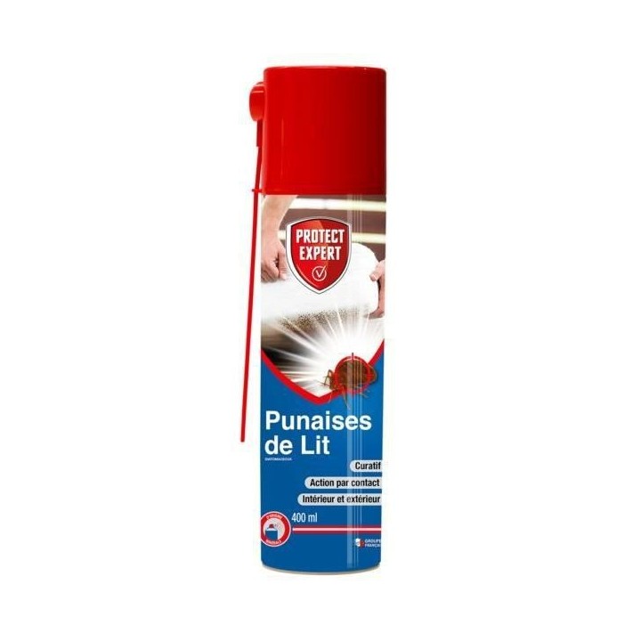 PROTECT EXPERT PUPA400 Aerosol Punaise De Lit 400ml 100% Naturelle Eli
