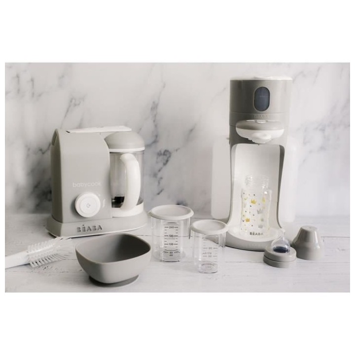 Béaba Babycook Solo Robot Cuiseur-Mixeur Gris