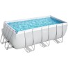 Kit Piscine hors sol tubulaire BESTWAY - Power Steel™ - 412 x 201 x 122 cm - Rectangulaire (Filtre a sable, échelle, diffuseu