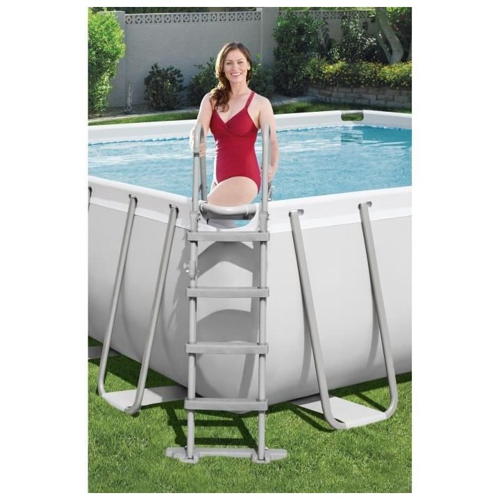 Kit Piscine hors sol tubulaire BESTWAY - Power Steel™ - 412 x 201 x