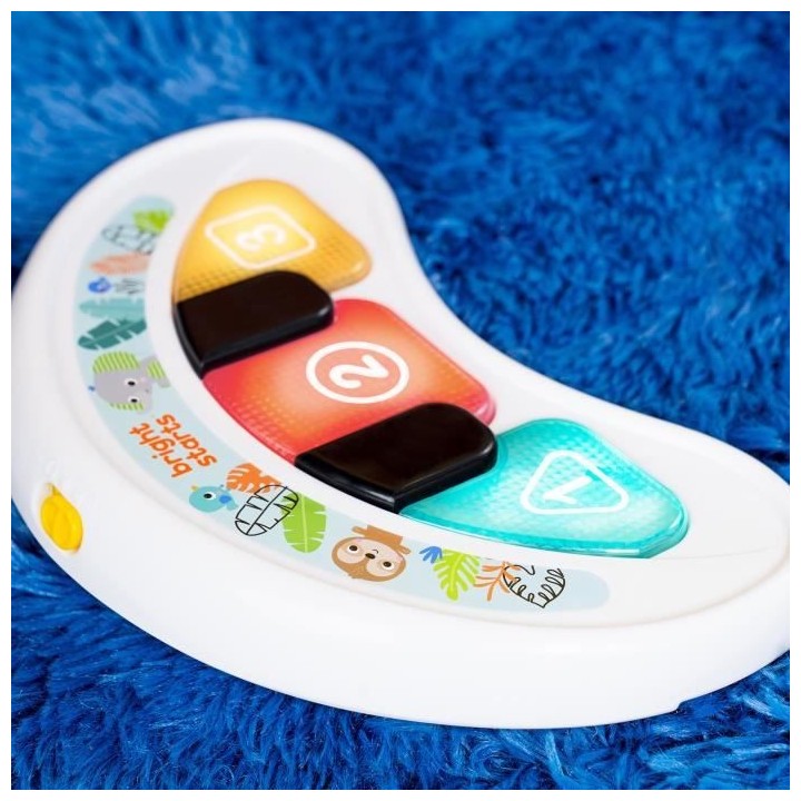 BRIGHT STARTS Trotteur Tiny Trek 2 en 1, modele Jungle Vines, jouet d'